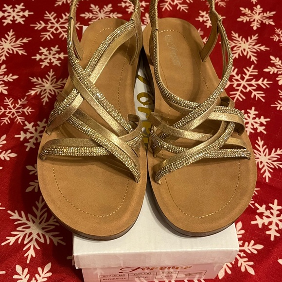 Forever Womens Dressy Sandals - Picture 7 of 7